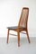 Teak Eva Chairs by Niels Koefoed for Hornslet Møbelfabrik, 1960s, Set of 6 11