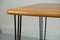 Table de Bureau en Teck et Acier de Glostrup Denmark, 1960s 5