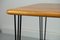 Teak and Steel Desk Table from Glostrup Denmark, 1960s 5