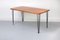 Teak and Steel Desk Table from Glostrup Denmark, 1960s 10