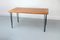 Teak and Steel Desk Table from Glostrup Denmark, 1960s 11