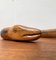 Scultura vintage a forma di serpente in legno, Immagine 3