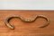 Scultura vintage a forma di serpente in legno, Immagine 15