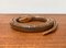 Vintage Flexible Wooden Snake Sculpture 1