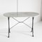 French Marble Table with Cast Iron Feet, 1960s 3