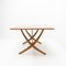 Sabre Leg Dining Table AT-304 by Hans J. Wegner for A. Tuck, 1950s 16
