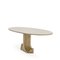 Travertine Dining Table by Carlo Scarpa for Cattelan Italia, 1970s 2