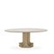 Travertine Dining Table by Carlo Scarpa for Cattelan Italia, 1970s 3