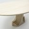 Travertine Dining Table by Carlo Scarpa for Cattelan Italia, 1970s 5