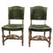 Renaissance Style Oak Dining Chairs, 1930, Set of 2, Image 1