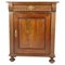 Mahogany Console Cabinet with Drawer & Door, 1860s 1