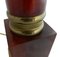 Art Deco Table Lamp with Dark Red Bakelite Column, 1930s 6