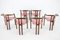 Dining & Side Chairs from Ton, 1980s, Set of 6, Image 6