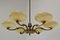 Lámpara de araña Art Déco grande, años 30, Imagen 2