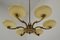 Lámpara de araña Art Déco grande, años 30, Imagen 5