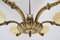 Lámpara de araña Art Déco grande, años 30, Imagen 14