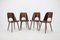 Czechoslovakian Dining Chairs by Oswald Haerdtl, 1960s, Set of 4 3