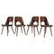 Czechoslovakian Dining Chairs by Oswald Haerdtl, 1960s, Set of 4, Image 1