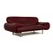 Red Leather Laaus Two-Seater Sofa 5