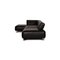 Boconcept Como Leather Sofa Black Corner Sofa Couch, Image 8