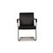 Sedia Jason in pelle nera di Walter Knoll / Wilhelm Knoll, Immagine 9