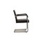 Chaise Jason en Cuir Walter Knoll Noir de Walter Knoll / Wilhelm Knoll 10