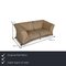 Rolf Benz 322 Leather Three-Seater Cream Sofa Couch, Image 2