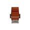Rolf Benz Leather Armchair Orange Lounger 8