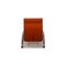Rolf Benz Leather Armchair Orange Lounger, Image 10