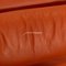 Rolf Benz Leather Armchair Orange Lounger 4