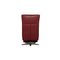 Ewald Schillig Leather Armchair Red Elec. Relaxation Function 10
