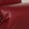 Ewald Schillig Leather Armchair Red Elec. Relaxation Function 4