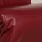 Ewald Schillig Leather Armchair Red Elec. Relaxation Function, Image 4