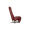 Ewald Schillig Leather Armchair Red Elec. Relaxation Function, Image 9