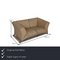 Rolf Benz 322 Leather Two-Seater Cream Sofa Couch 2