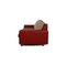 Stressless E600 Leather Sofa Red Three Seater Couch, Image 12
