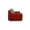Stressless E600 Leather Sofa Red Two Seater Couch, Image 8