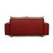 Stressless E600 Leather Sofa Red Two Seater Couch, Image 9