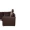 Gepade Cosmo 200 Leather Sofa Dark Brown Corner Sofa Couch 10