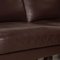 Gepade Cosmo 200 Leather Sofa Dark Brown Corner Sofa Couch 3