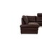 Gepade Cosmo 200 Leather Sofa Dark Brown Corner Sofa Couch 9