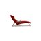 Rolf Benz 2600 Fabric Lounger Red New Cover 8