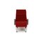 Rolf Benz 2600 Fabric Lounger Red New Cover, Image 7