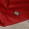 Rolf Benz 2600 Fabric Lounger Red New Cover, Image 6