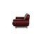 Laauser Leather Sofa Set Dark Red Two-Seater Couch, Set of 2 8