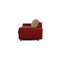 Divano Stressless E600 in pelle rossa a tre posti, set di 2, Immagine 15