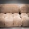 Beige 3-Seat Sectional Sofa from B&B Italia, 1970s, Set of 3 8