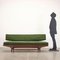 Teak & Stoff Sofa, Italien, 1960er 2