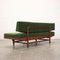 Teak & Fabric Sofa, Italy, 1960s 12