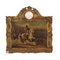 Antique Wall Clock with Painting 1